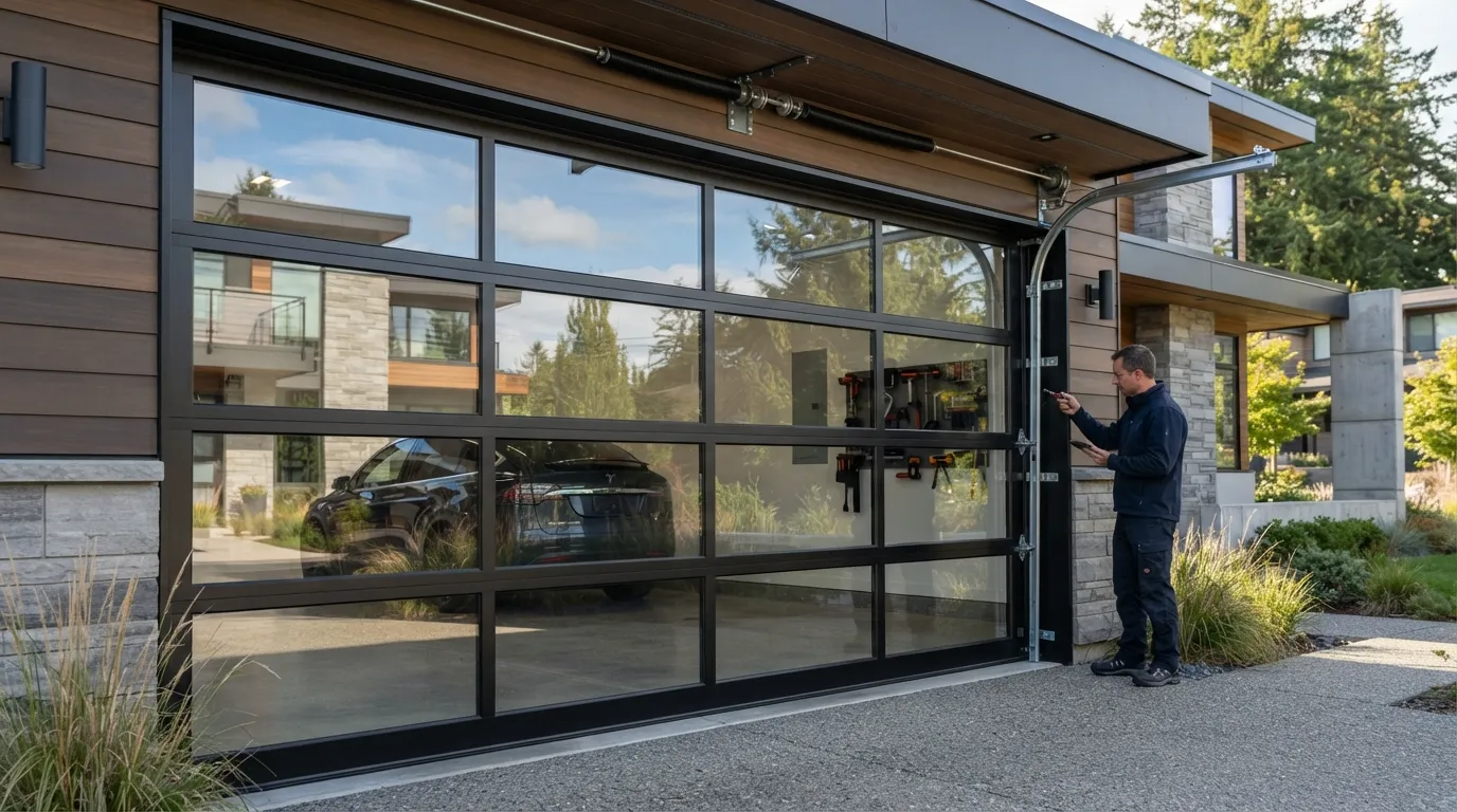 New Garage Door Installation for Nitro Homes in Charleston
