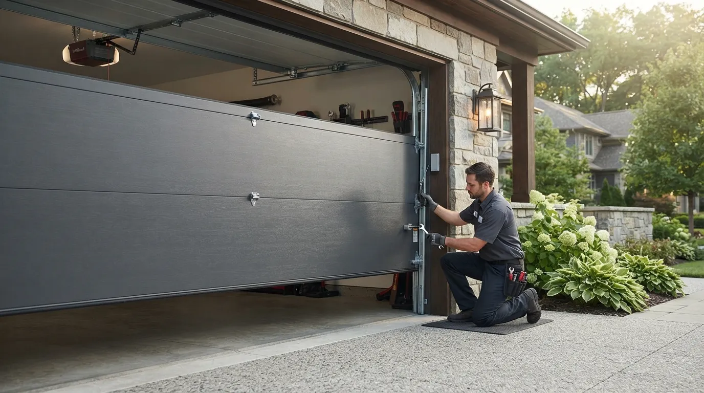 Off-Track Door Repair for Cross Lanes Homes in Charleston