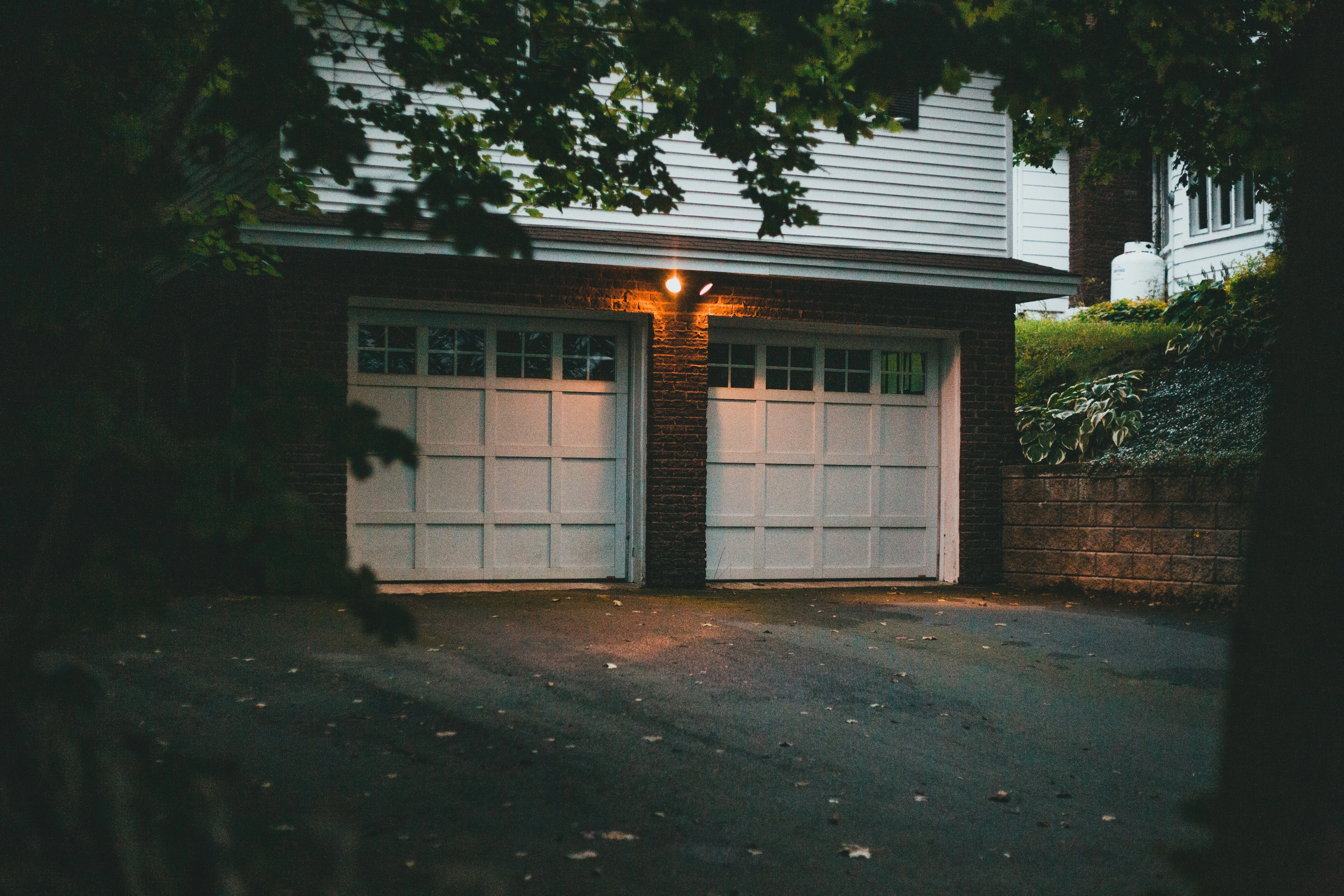 Residential garage door in Charleston